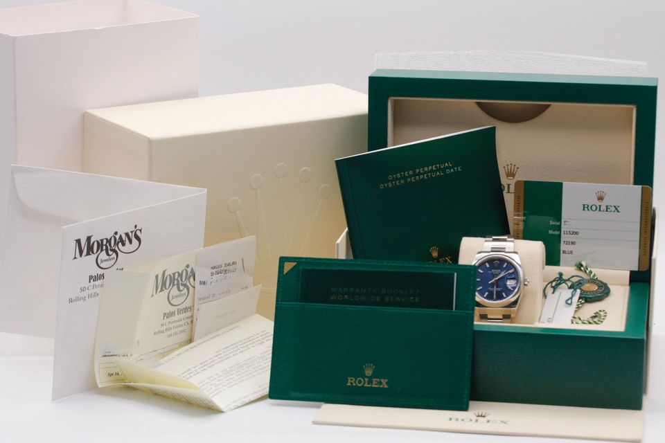 Rolex Oyster Perpetual Date 115200 Image 5